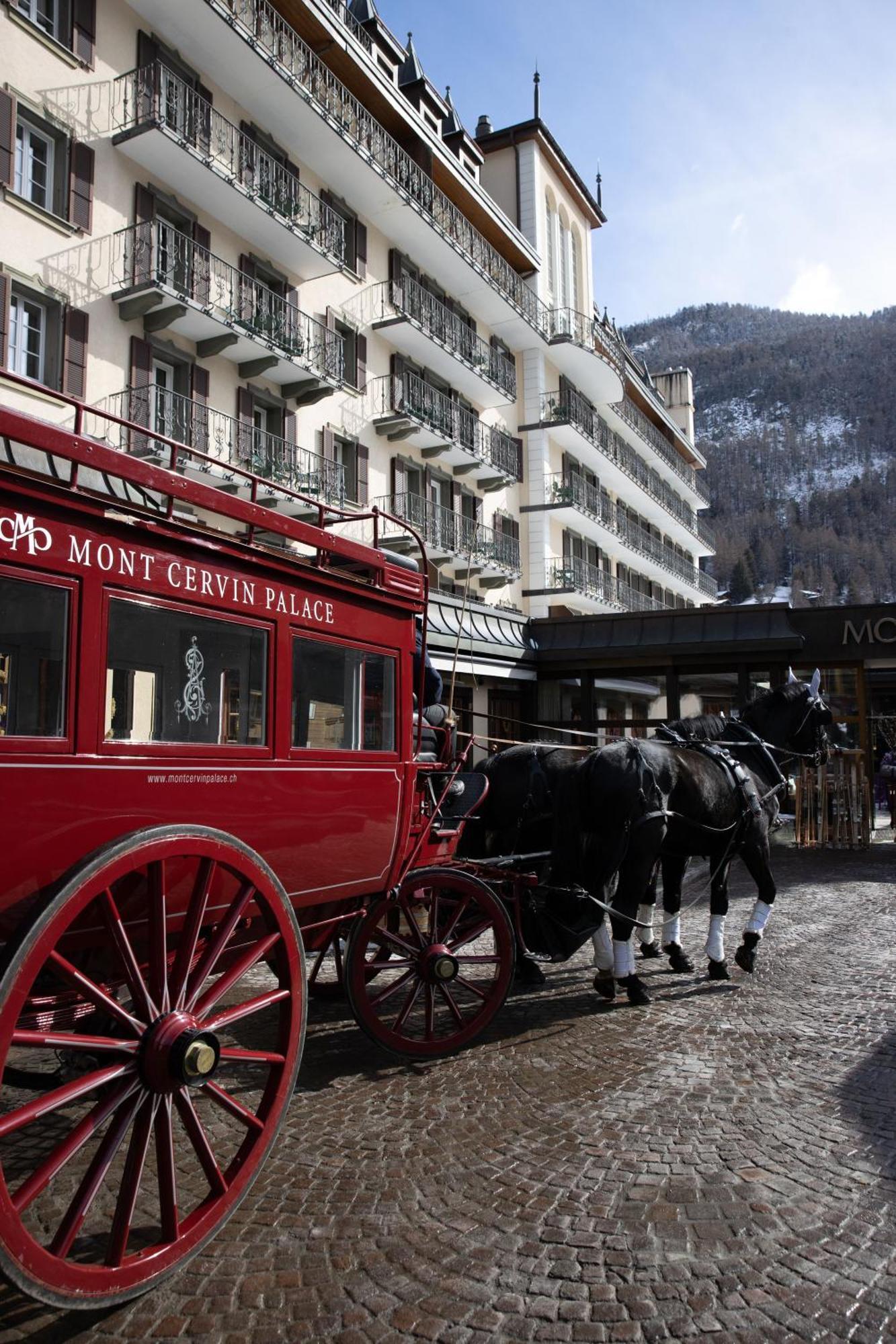 Mont Cervin Palace Hotel Zermatt Buitenkant foto